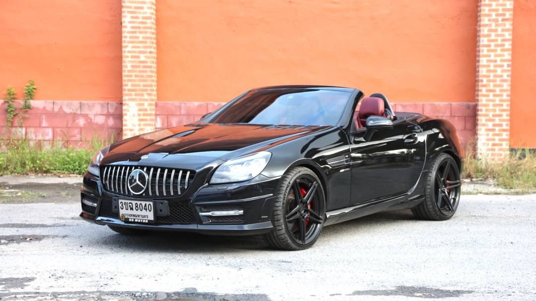 2012 Mercedes-Benz SLK-Class R172 SLK200 สีดำ