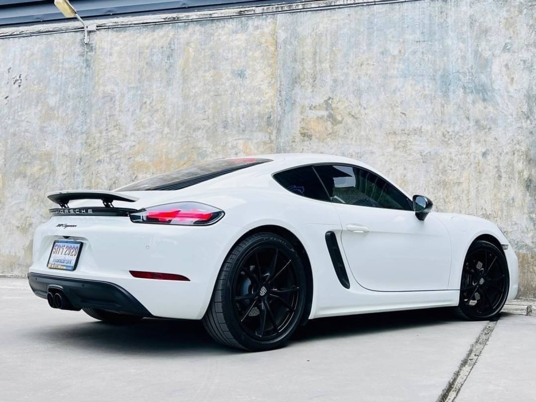 2017 Porsche Cayman 718 สีขาว (รูปที่ 8)