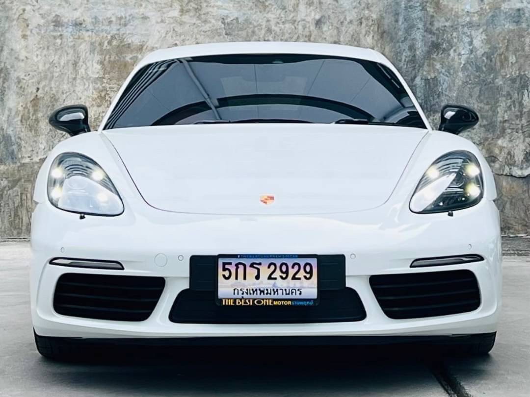 2017 Porsche Cayman 718 สีขาว (รูปที่ 11)