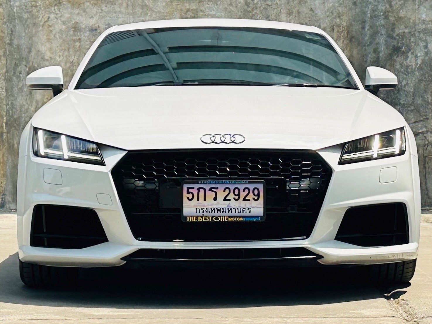 2017 Audi 45 TFSI QUATTRO สีขาว (รูปที่ 12)