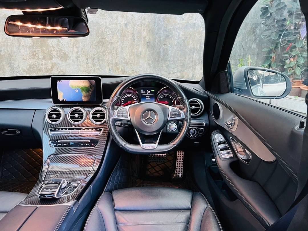 2015 Mercedes-Benz C300 BLUETEC HYBRID AMG Dynamic สีเงิน (รูปที่ 8)