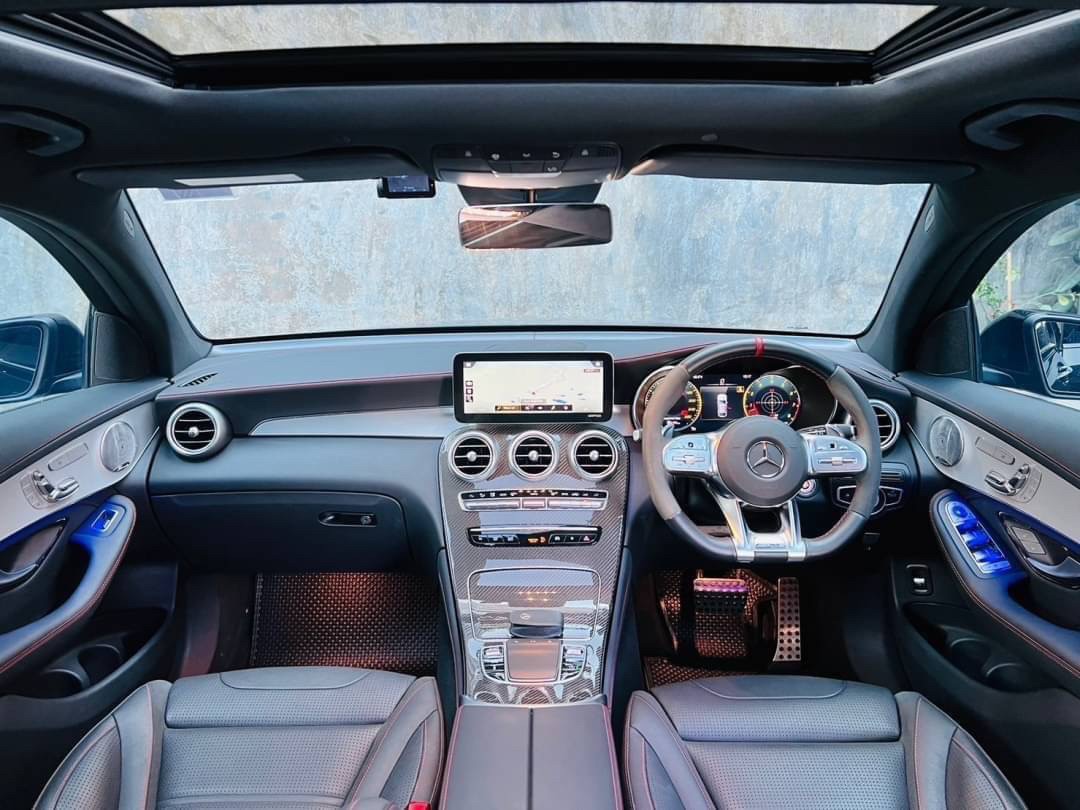 2021 Mercedes-Benz GLC43 COUPE’ FACELIFT สีดำ (รูปที่ 6)
