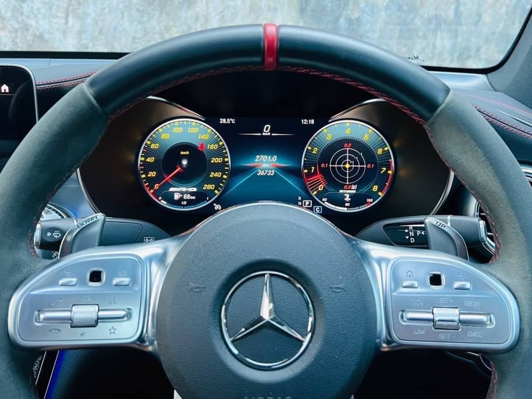 2021 Mercedes-Benz GLC43 COUPE’ FACELIFT สีดำ (รูปที่ 7)
