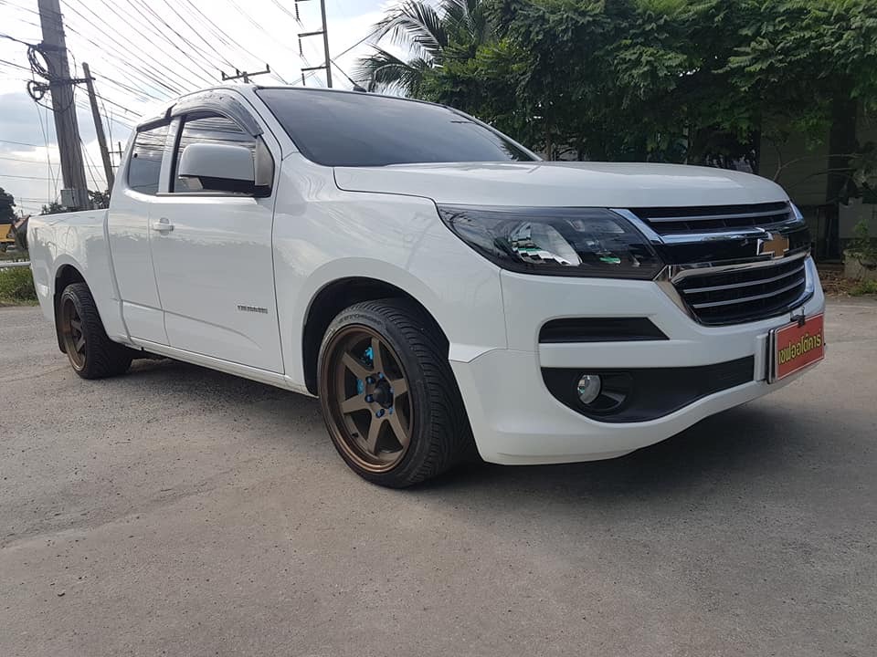 Chevrolet Colorado Gen2 โฉมแคป ปี 2018 สีขาว (รูปที่ 2)