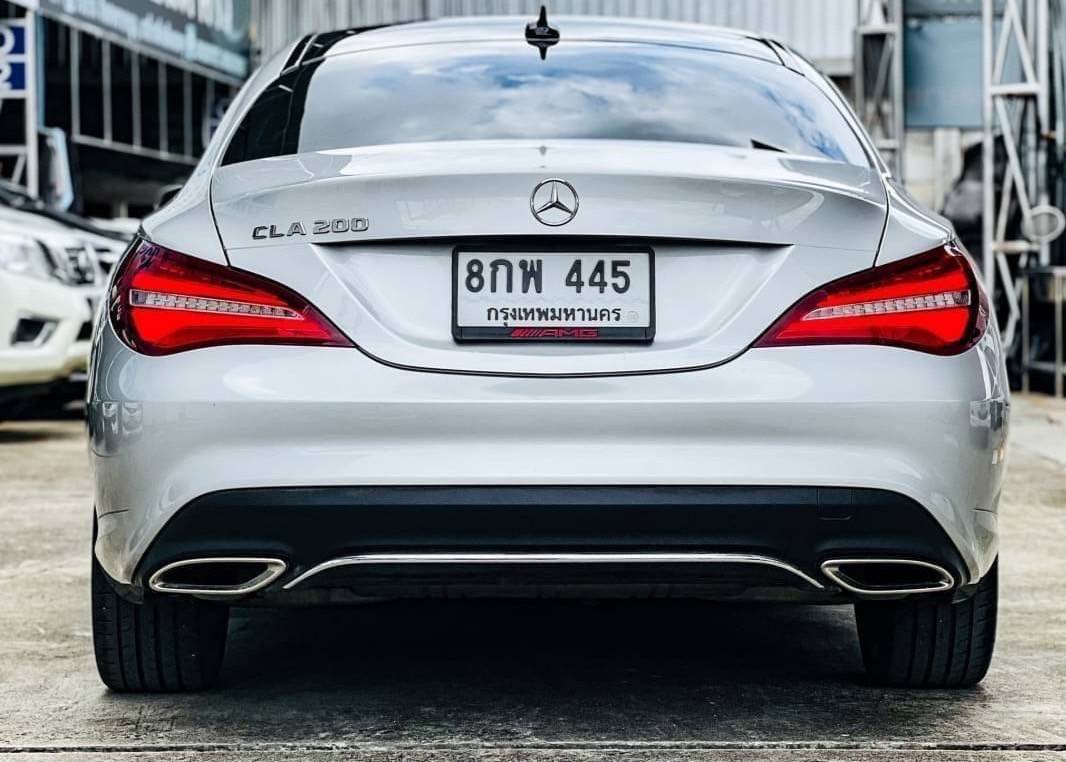 2018 Mercedes-Benz CLA-Class C118 CLA200 สีเงิน (รูปที่ 4)