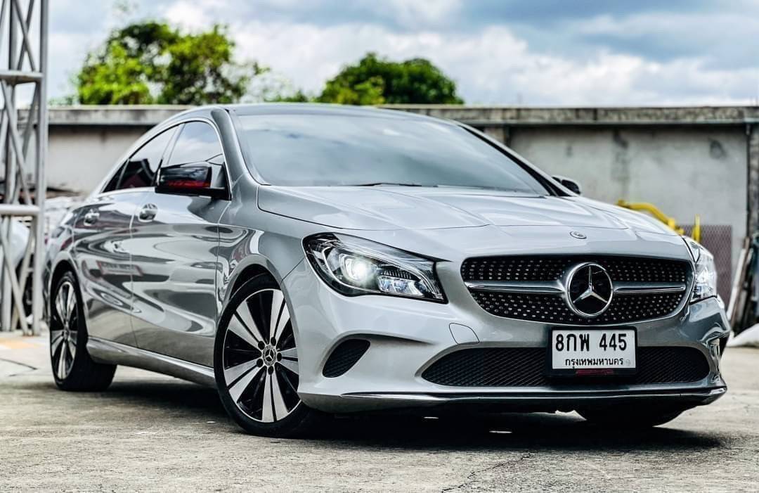 2018 Mercedes-Benz CLA-Class C118 CLA200 สีเงิน (รูปที่ 2)