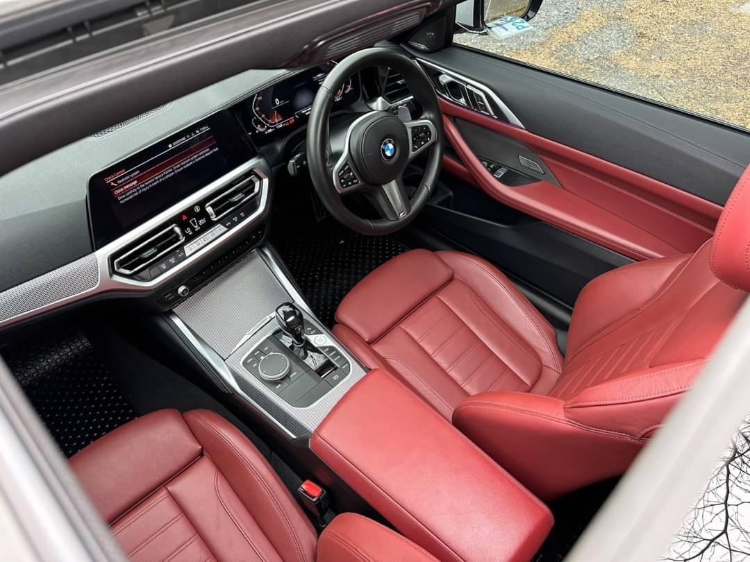 2021 BMW 430i coupé M Sport G22 สีขาว (รูปที่ 4)