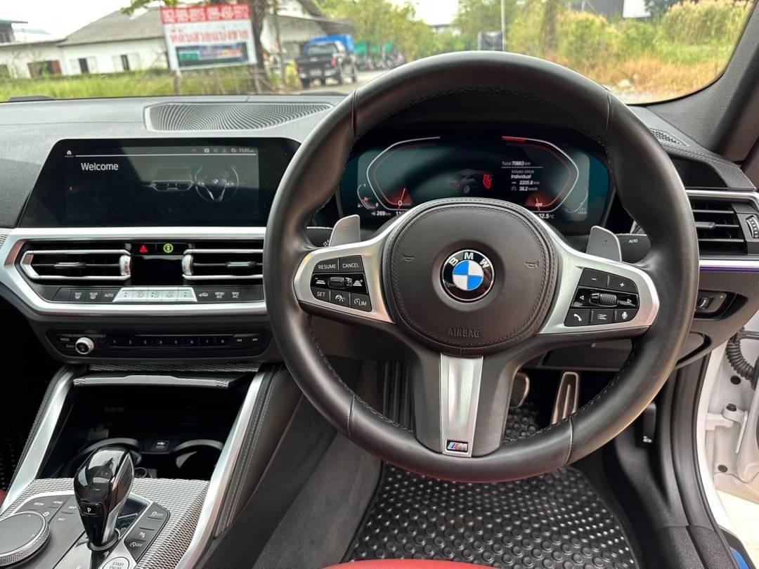 2021 BMW 430i coupé M Sport G22 สีขาว (รูปที่ 11)