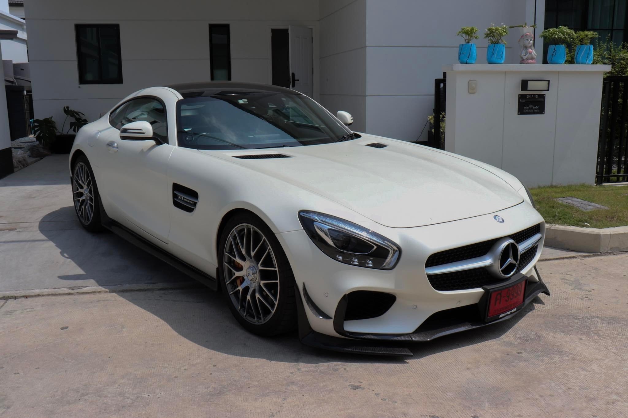 2016 Mercedes-Benz GTS 2016 Stage 1 580HP สีขาว (รูปที่ 4)