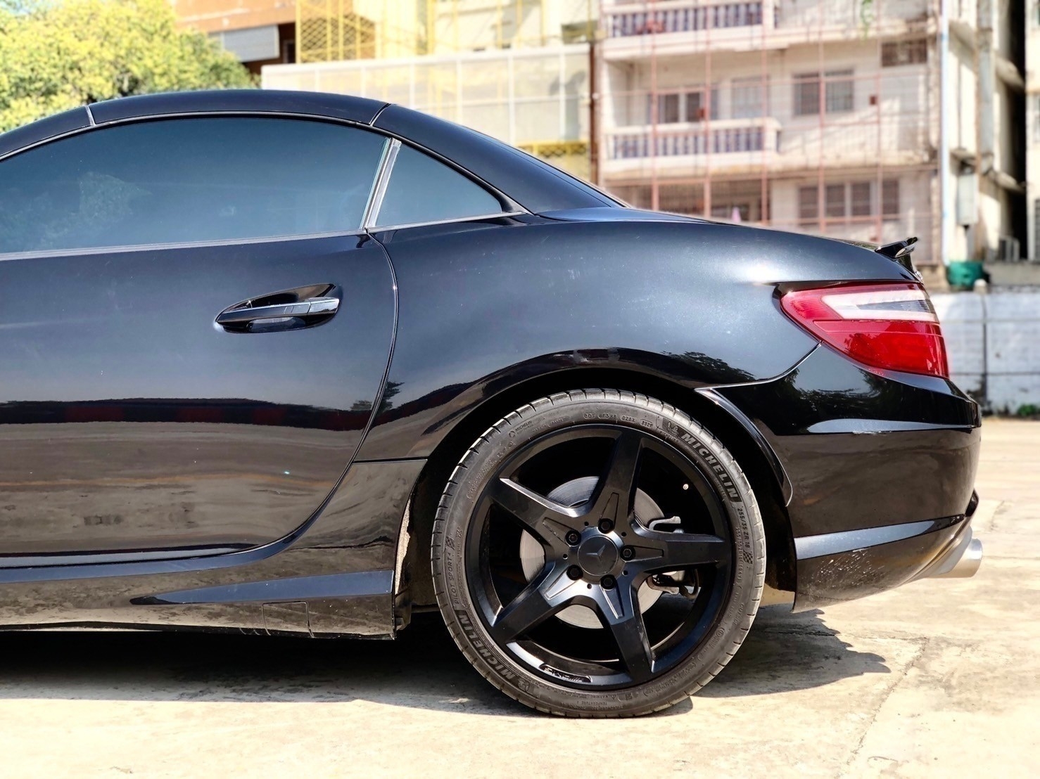 2012 Mercedes-Benz SLK-Class R172 SLK200 สีดำ