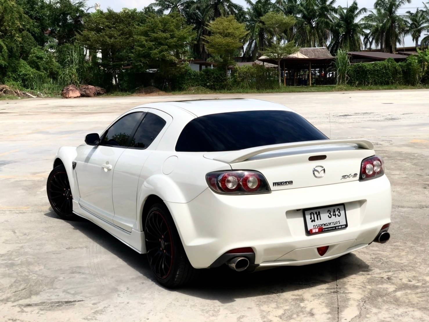 2009 Mazda RX-8 สีขาว (รูปที่ 4)