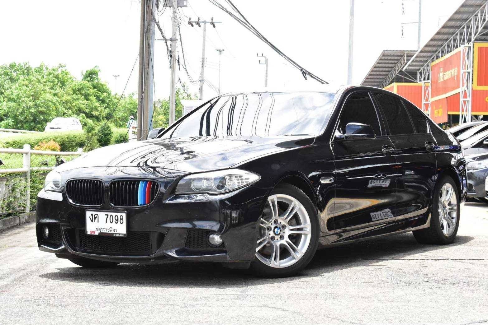 2012 BMW 528i M SPORT F10 สีดำ