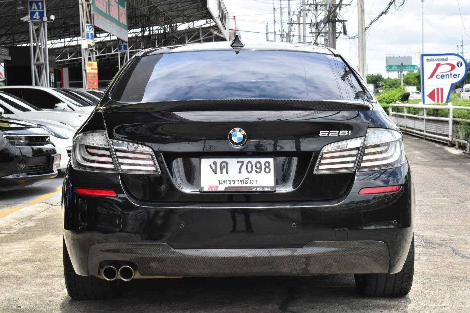 2012 BMW 528i M SPORT F10 สีดำ