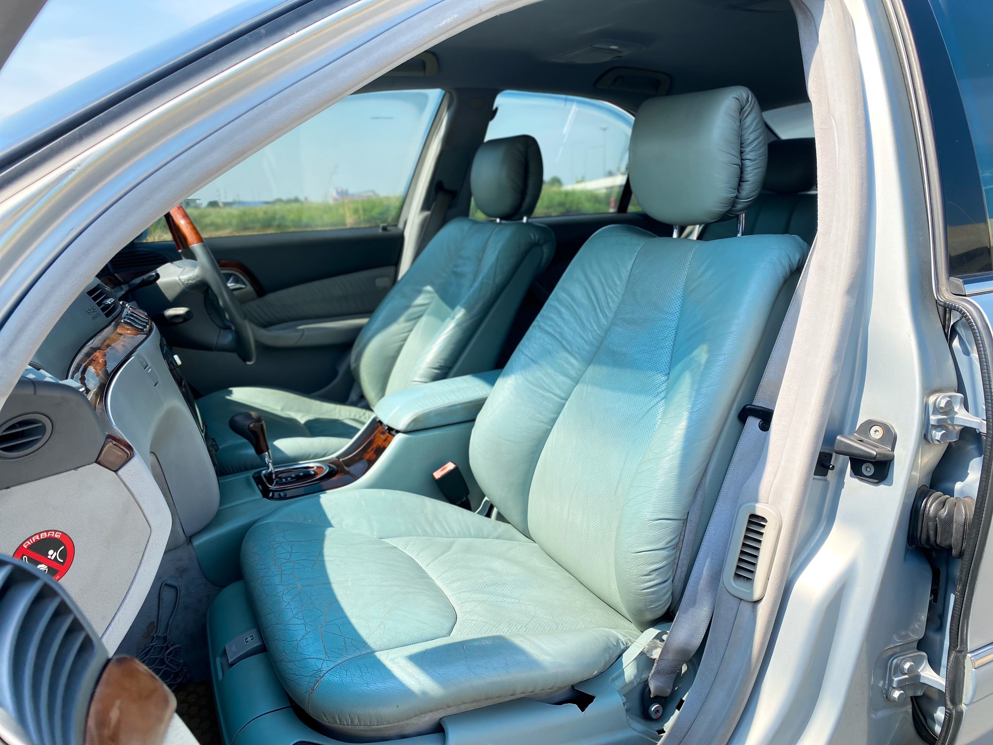 2002 Mercedes-Benz S-Class W220 S280 สีฟ้า (รูปที่ 16)
