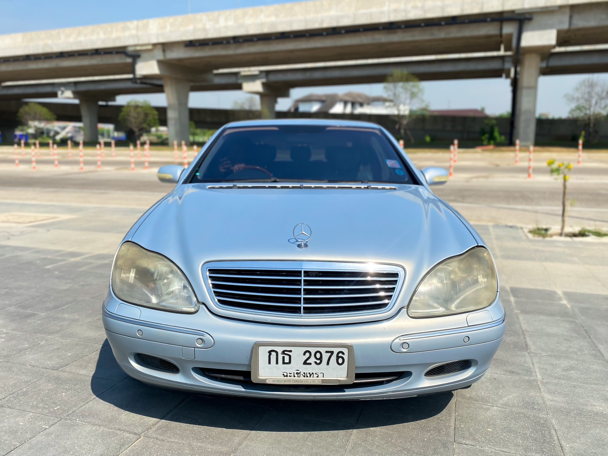 2002 Mercedes-Benz S-Class W220 S280 สีฟ้า