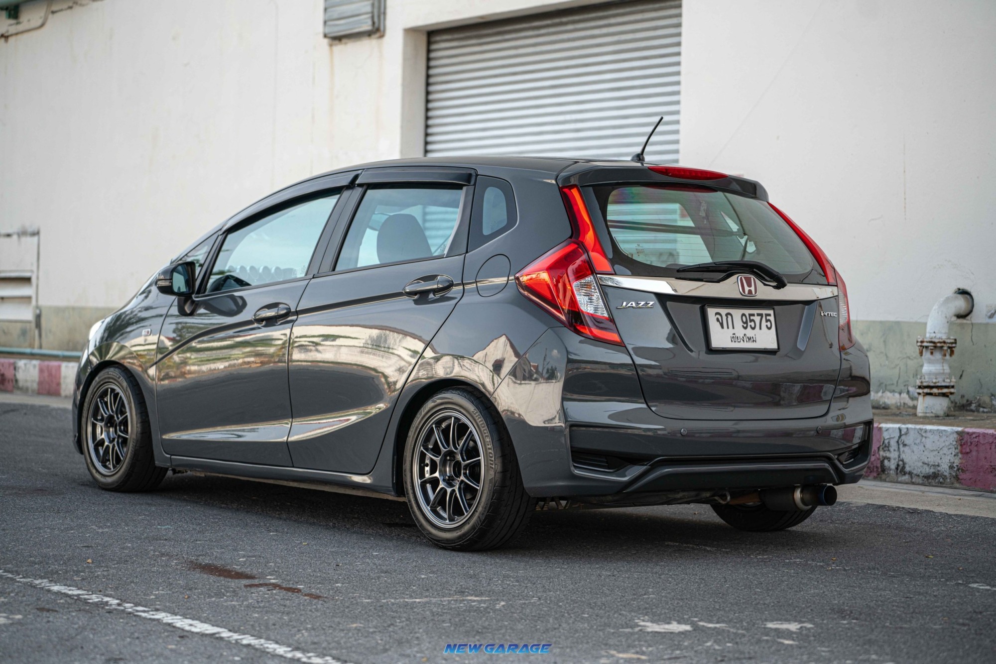 2015 Honda Jazz GK สีเทา