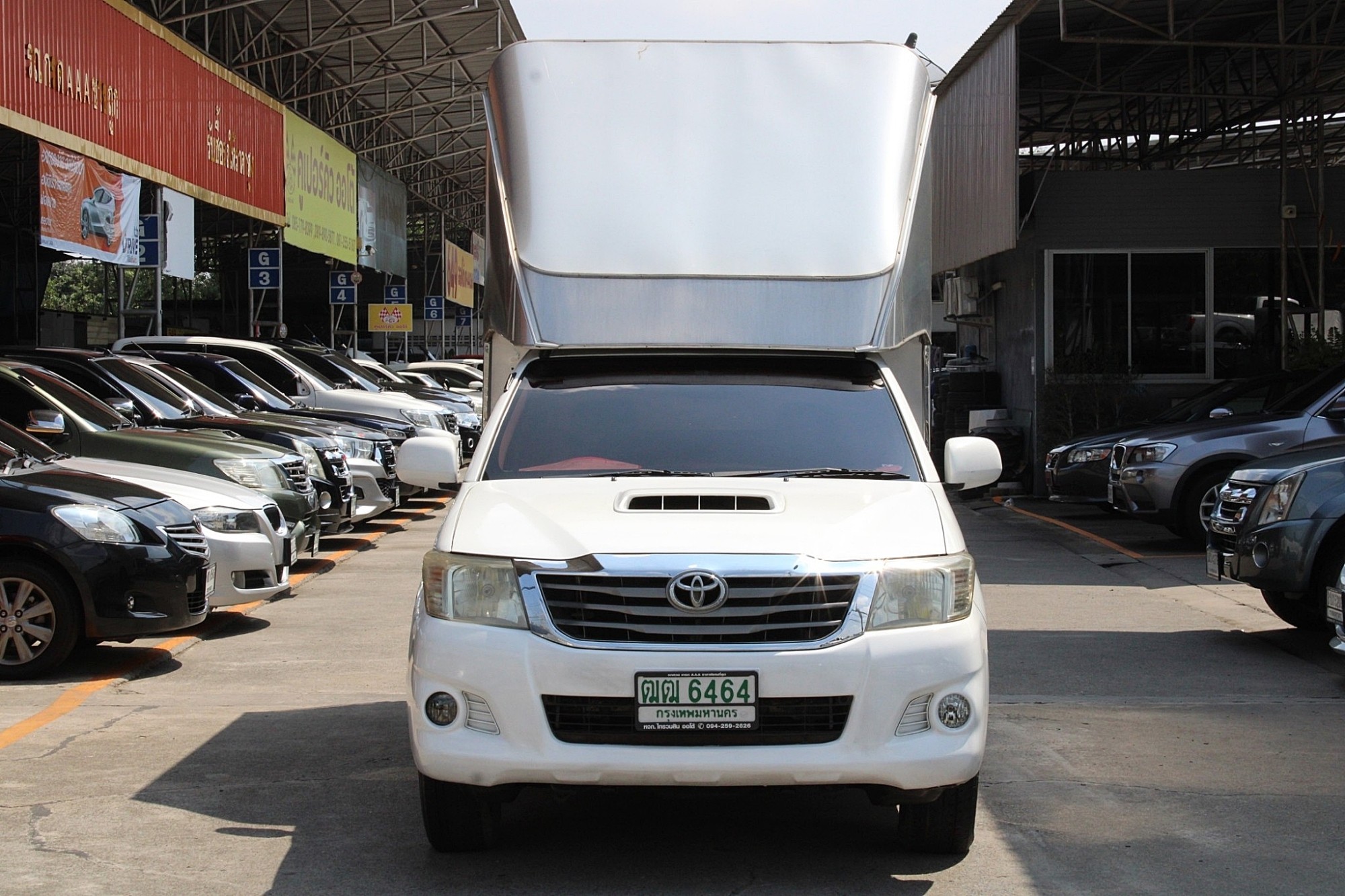 ตอนเดียวแชมป์พร้อมตู้ทึบ ราคาพิเศษ จัดได้ท่วม 2012 Toyota Hilux Vigo CHAMP 2.5 J MT สีขาว (รูปที่ 6)