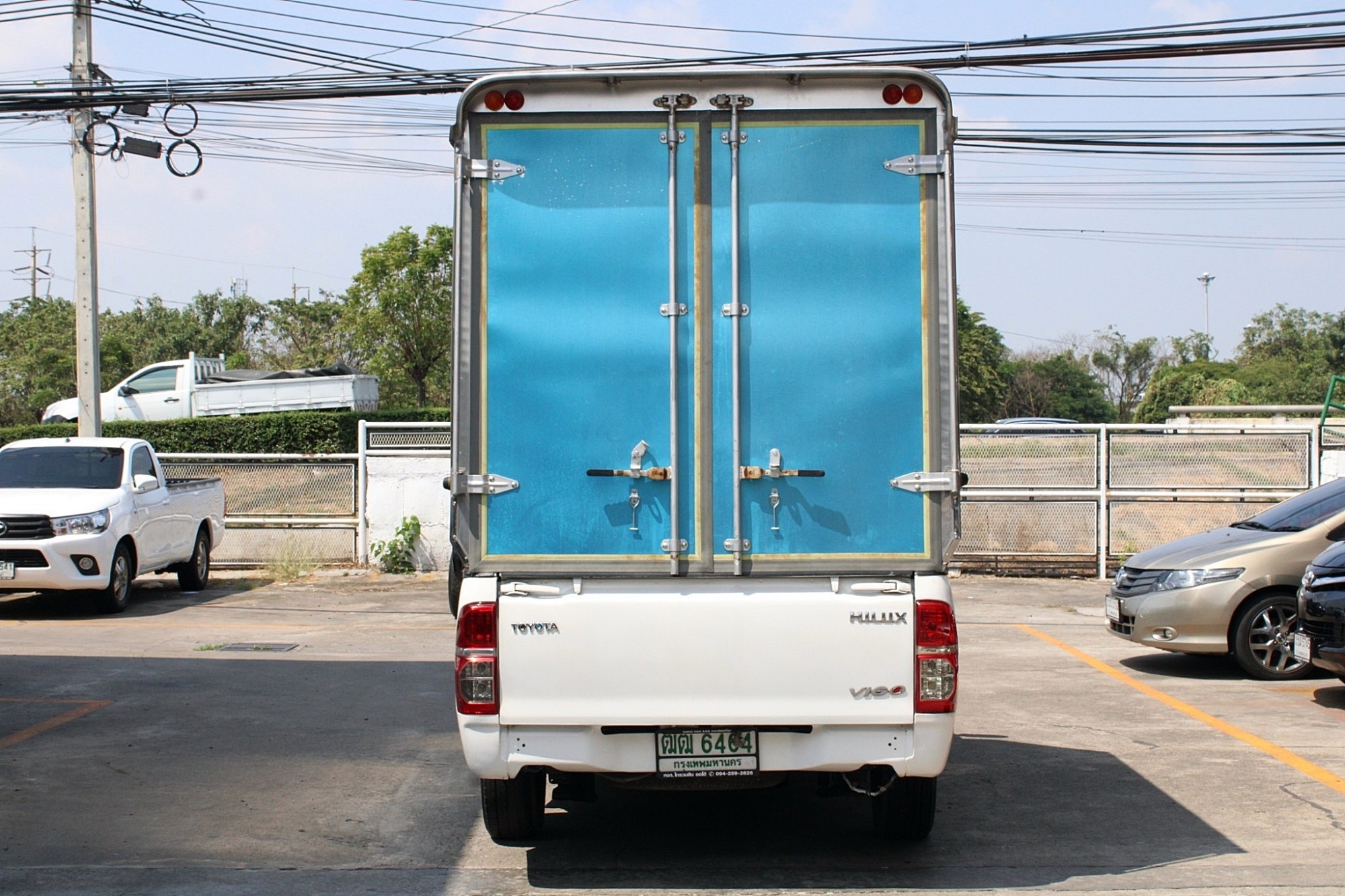 ตอนเดียวแชมป์พร้อมตู้ทึบ ราคาพิเศษ จัดได้ท่วม 2012 Toyota Hilux Vigo CHAMP 2.5 J MT สีขาว (รูปที่ 7)