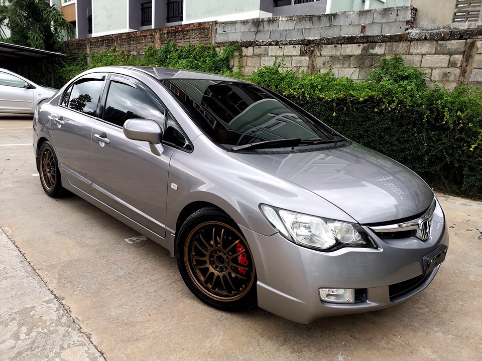 Honda Civic FD ปี 2007 สีเทา (รูปที่ 2)