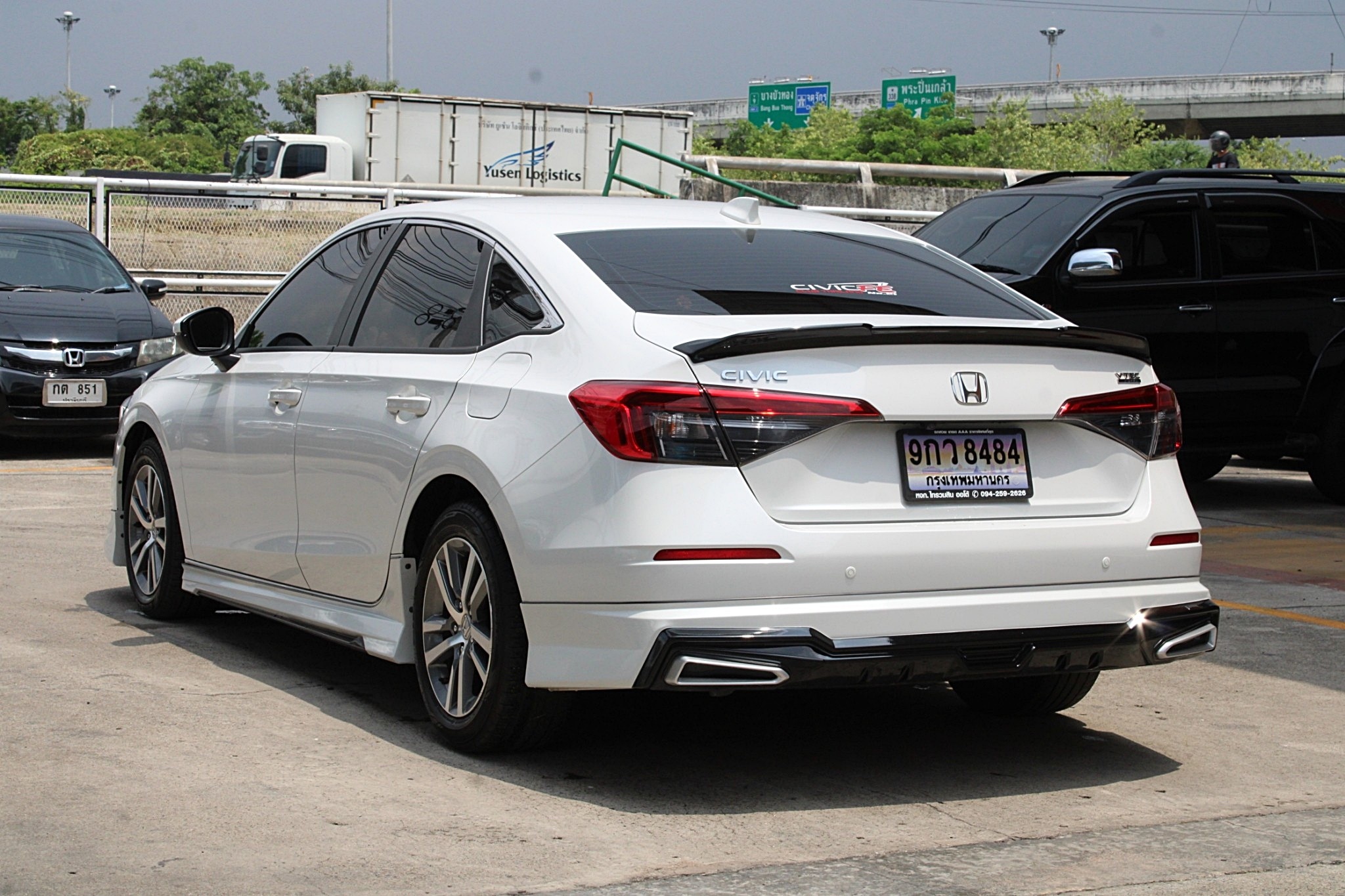2022 Honda Civic FE i-VTEC Turbo 1.5 EL+ 178 Hp AT สีขาวมุก ระบบ Honda Sensing 178 Hp (รูปที่ 12)