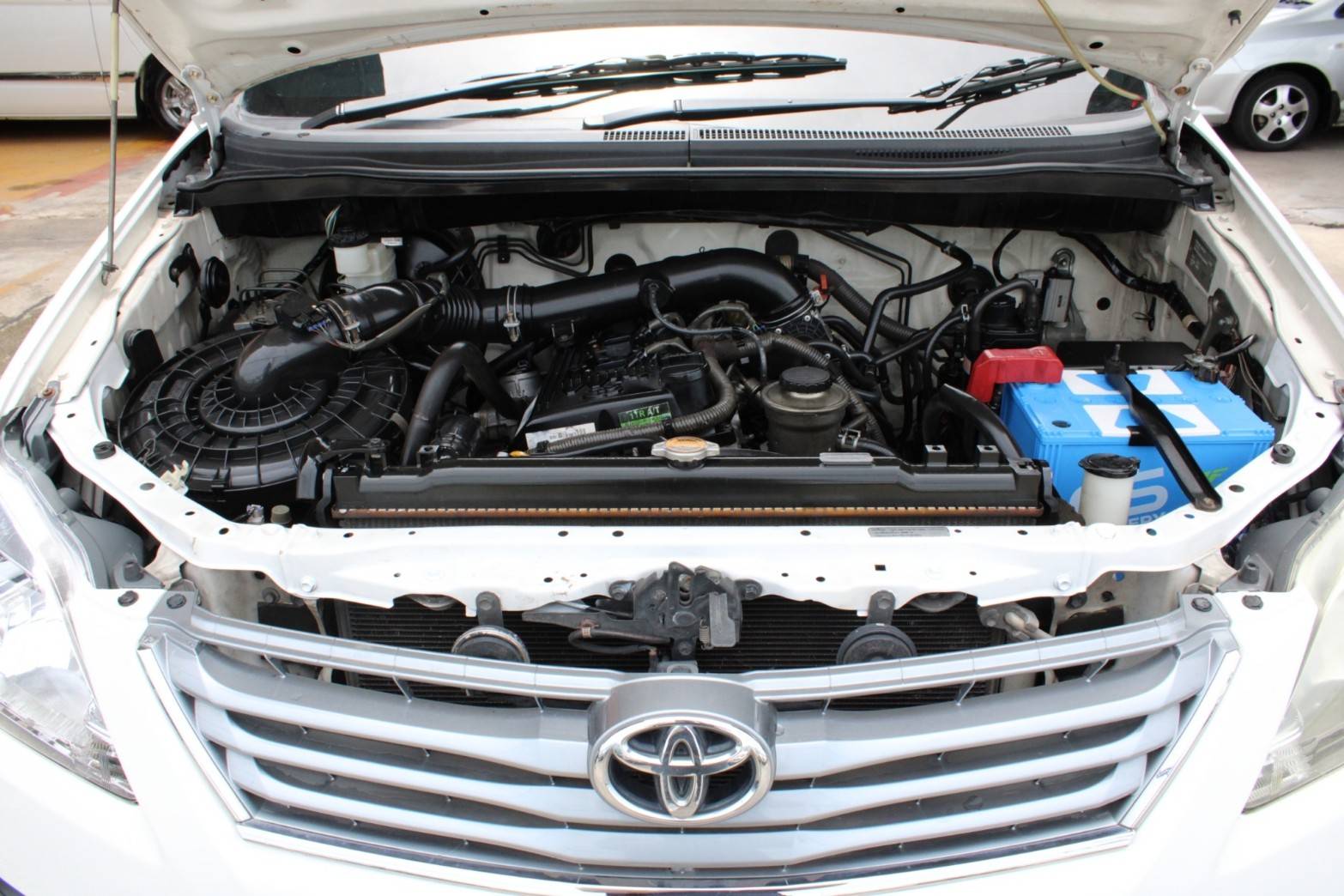 2012 Toyota Innova 2.0 V AT สีขาว เกียร์ออโต้ รถ7ที่นั่ง รุ่นท๊อป จัดได้ท่วม ไม่ติดแก๊ส (รูปที่ 9)