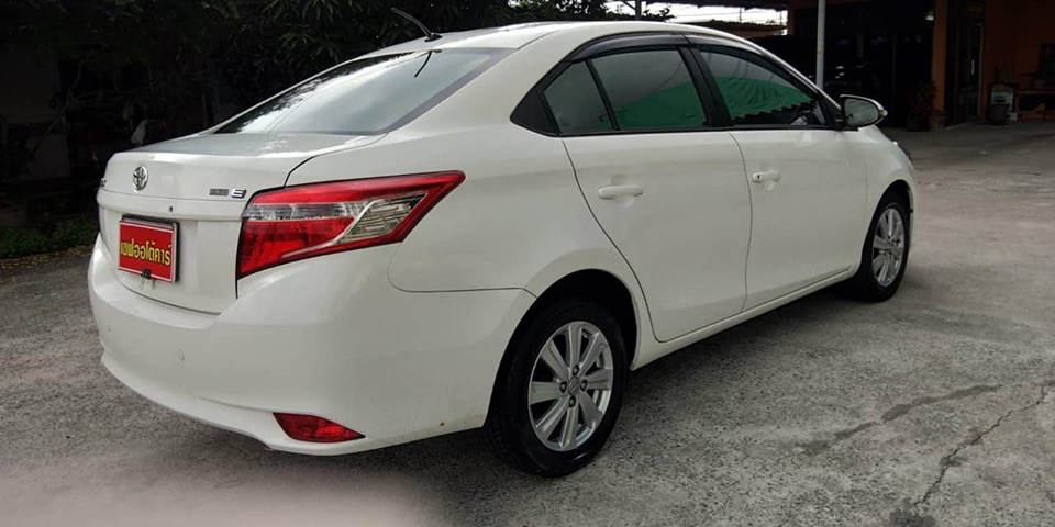 Toyota Vios ปี 2015 สีขาว (รูปที่ 7)