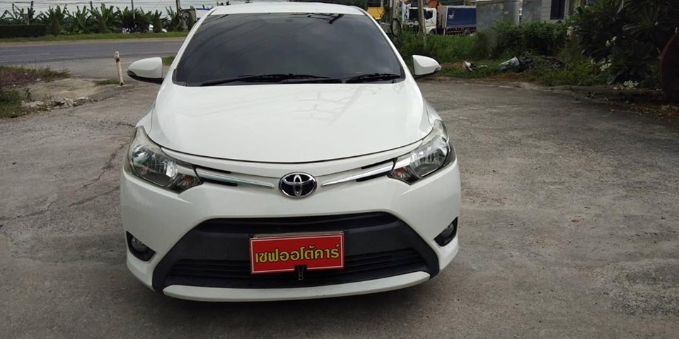 Toyota Vios ปี 2015 สีขาว (รูปที่ 2)