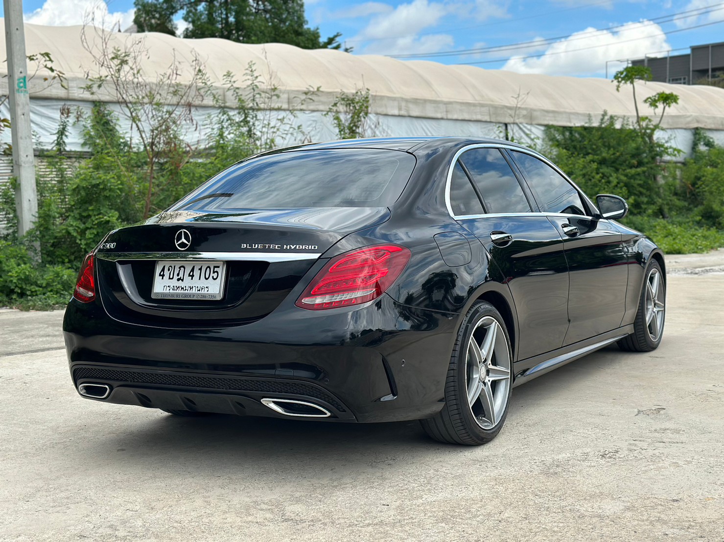 2016 Mercedes-Benz C-Class W205 C300 สีดำ