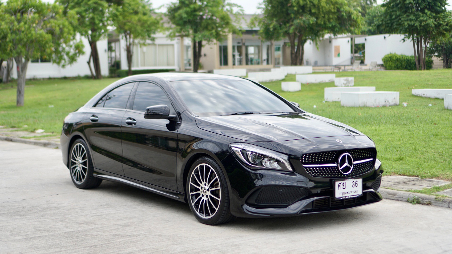 2018 Mercedes-Benz CLA-Class C118 CLA250 สีดำ (รูปที่ 12)