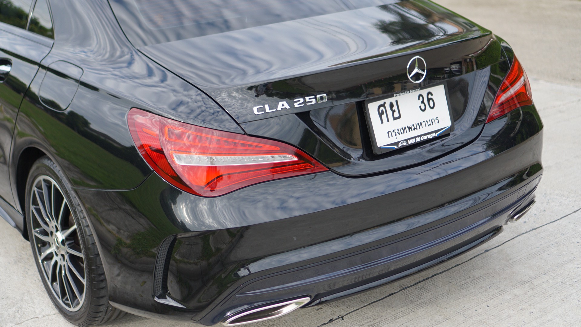 2018 Mercedes-Benz CLA-Class C118 CLA250 สีดำ (รูปที่ 5)