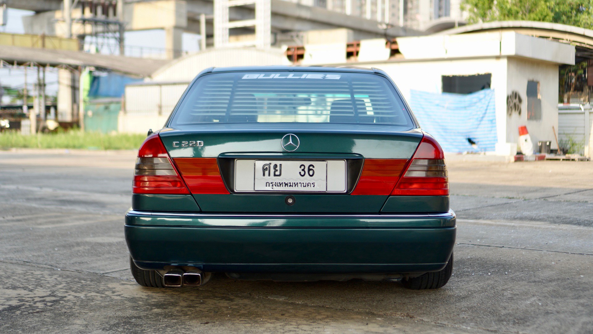 2000 Mercedes-Benz C-Class C220 สีเขียว