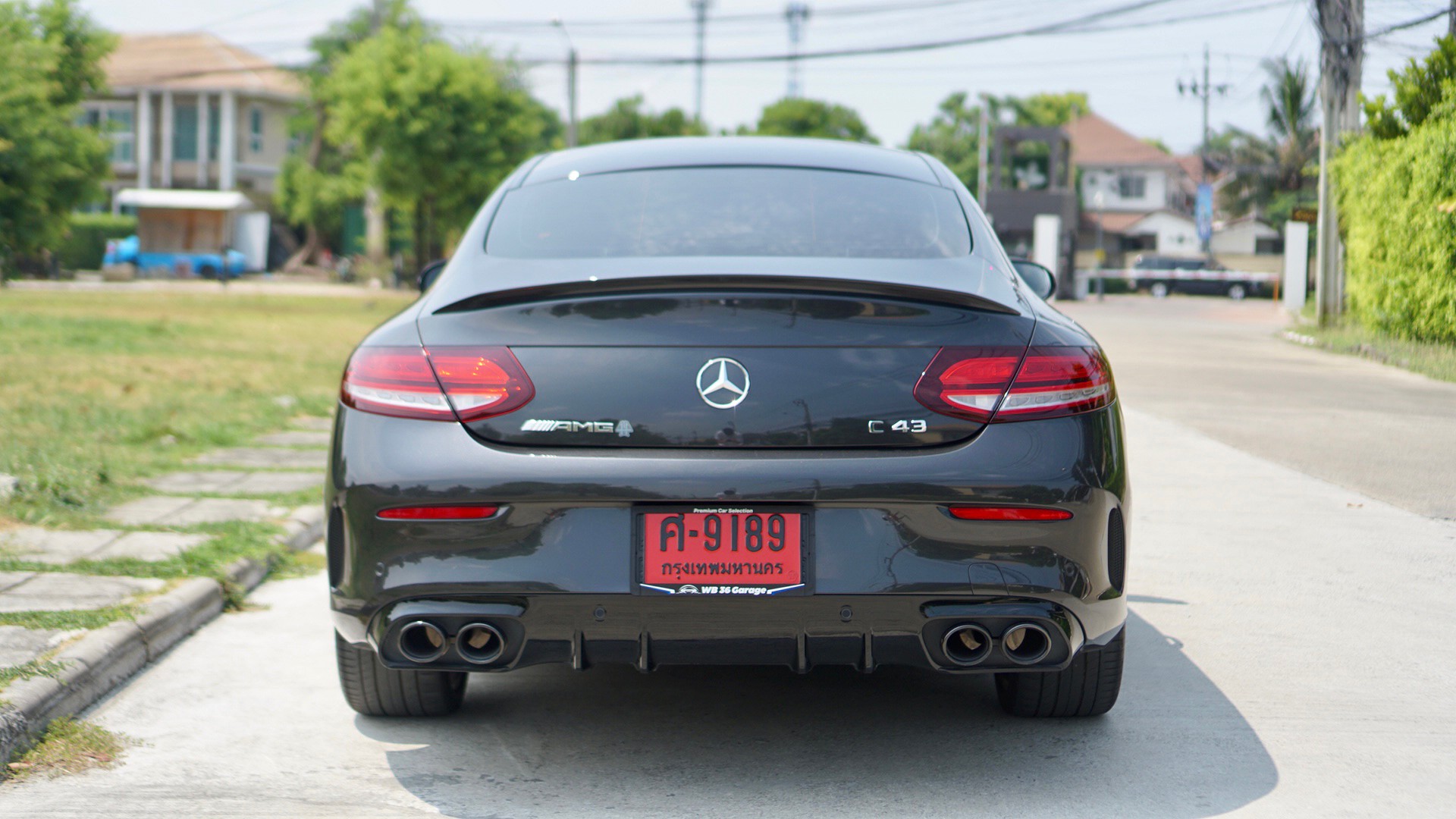 2021 Mercedes-Benz C-Class C205 C43 AMG สีดำ (รูปที่ 3)