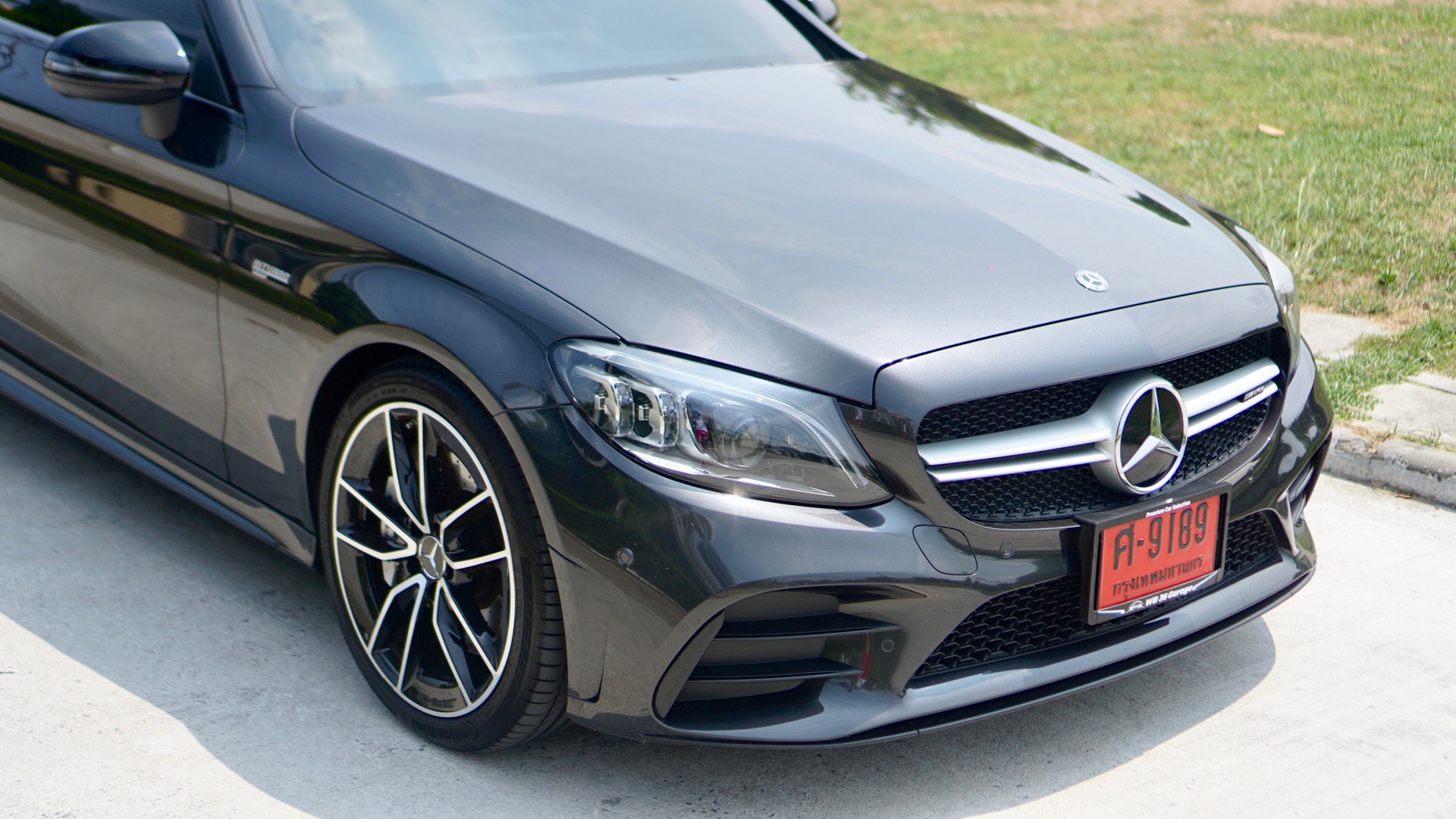 2021 Mercedes-Benz C-Class C205 C43 AMG สีดำ (รูปที่ 2)