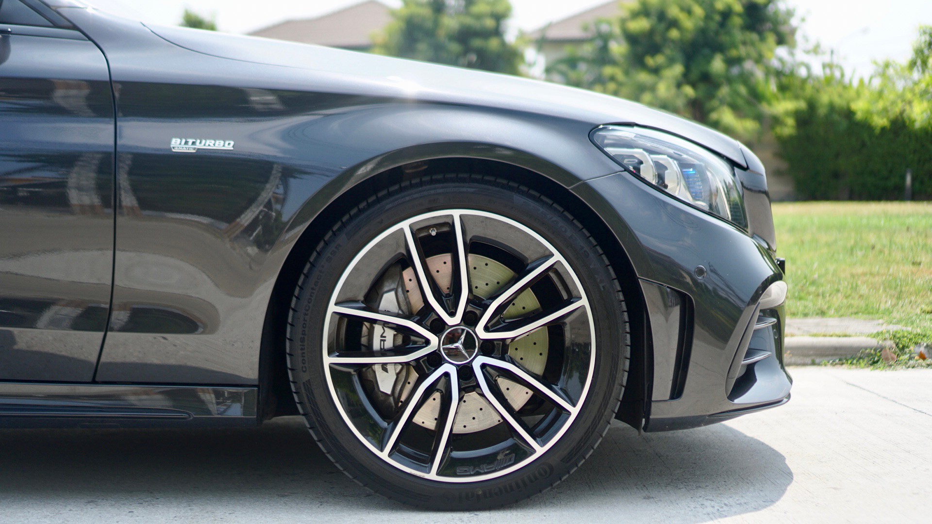 2021 Mercedes-Benz C-Class C205 C43 AMG สีดำ (รูปที่ 13)