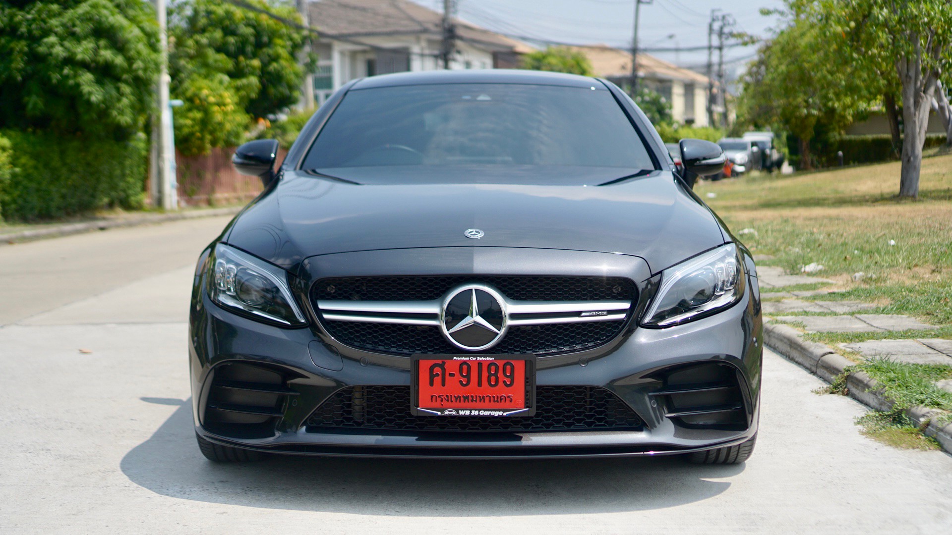 2021 Mercedes-Benz C-Class C205 C43 AMG สีดำ (รูปที่ 7)