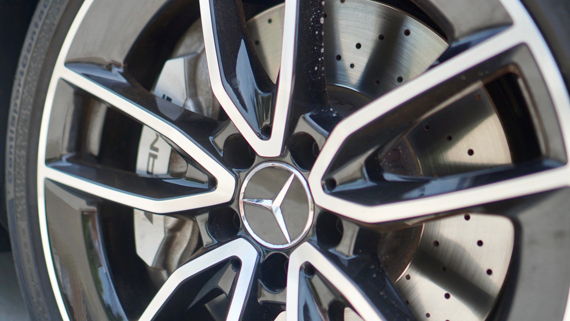 2021 Mercedes-Benz C-Class C205 C43 AMG สีดำ (รูปที่ 4)