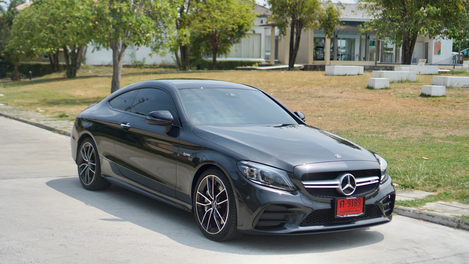 2021 Mercedes-Benz C-Class C205 C43 AMG สีดำ