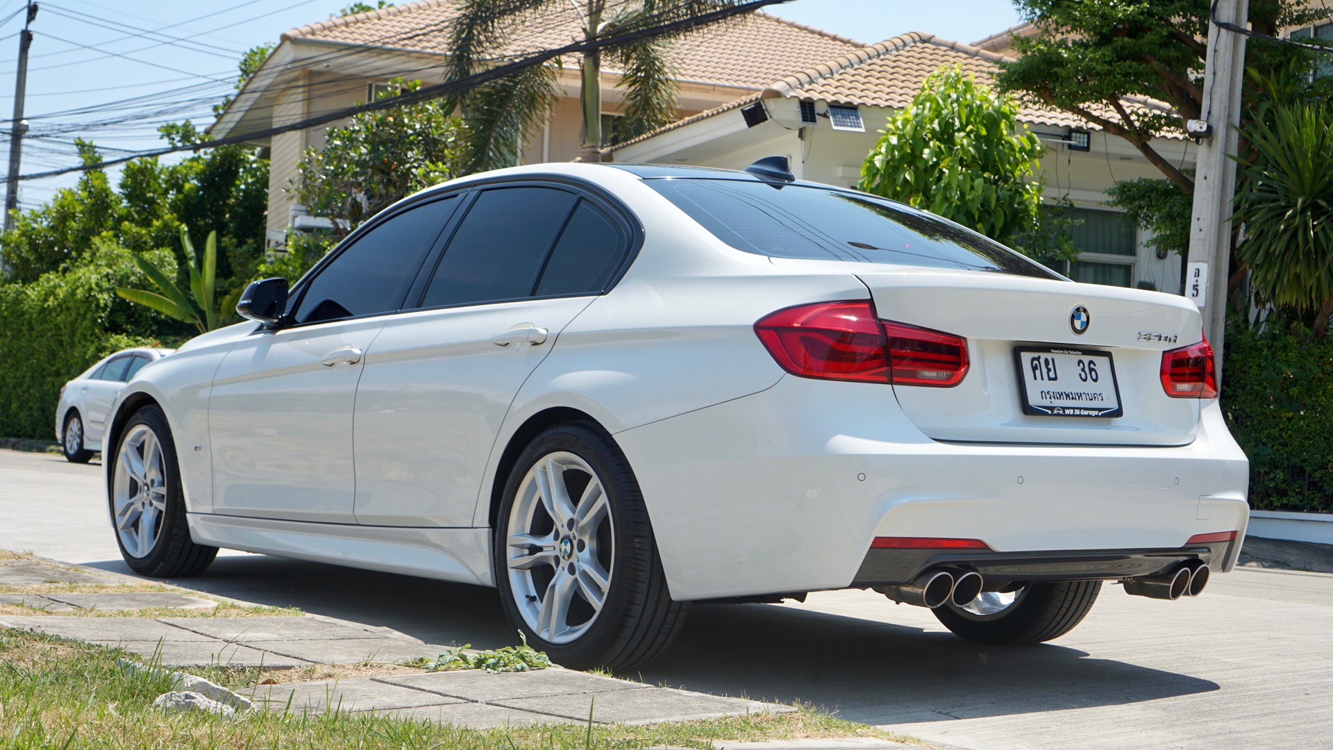 2018 BMW Bmw 320d Msport แท้โรงงาน สีขาว (รูปที่ 7)