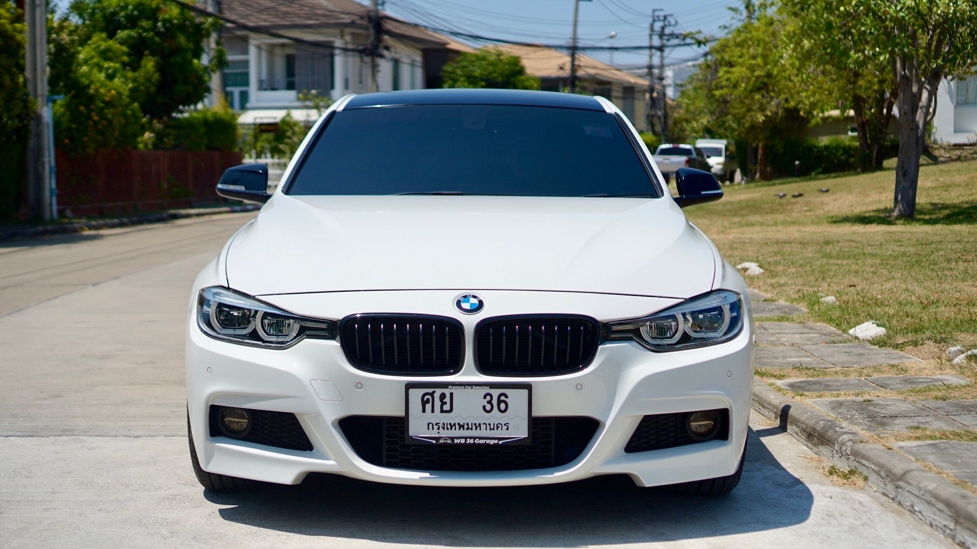 2018 BMW Bmw 320d Msport แท้โรงงาน สีขาว (รูปที่ 17)