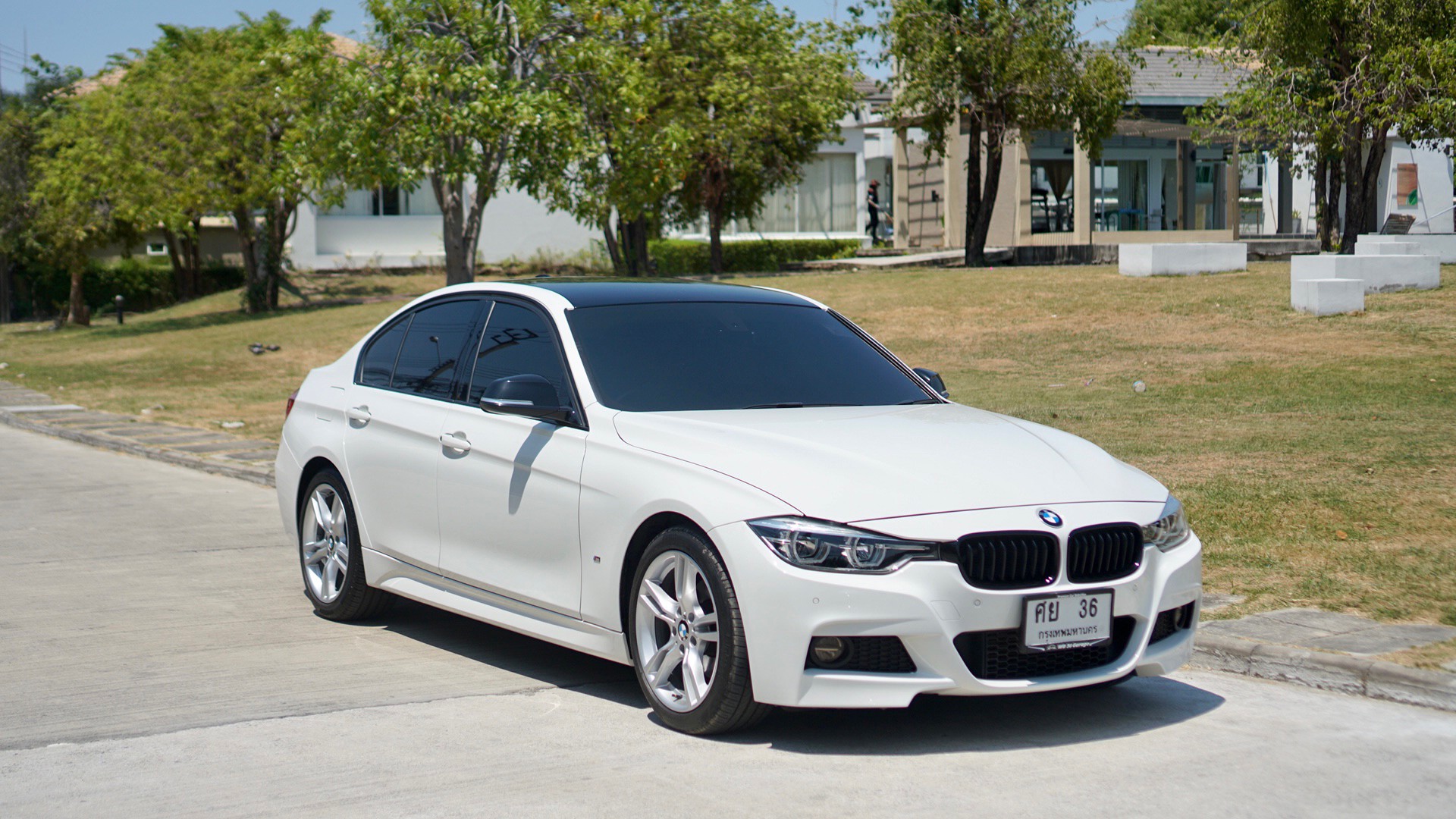 2018 BMW Bmw 320d Msport แท้โรงงาน สีขาว