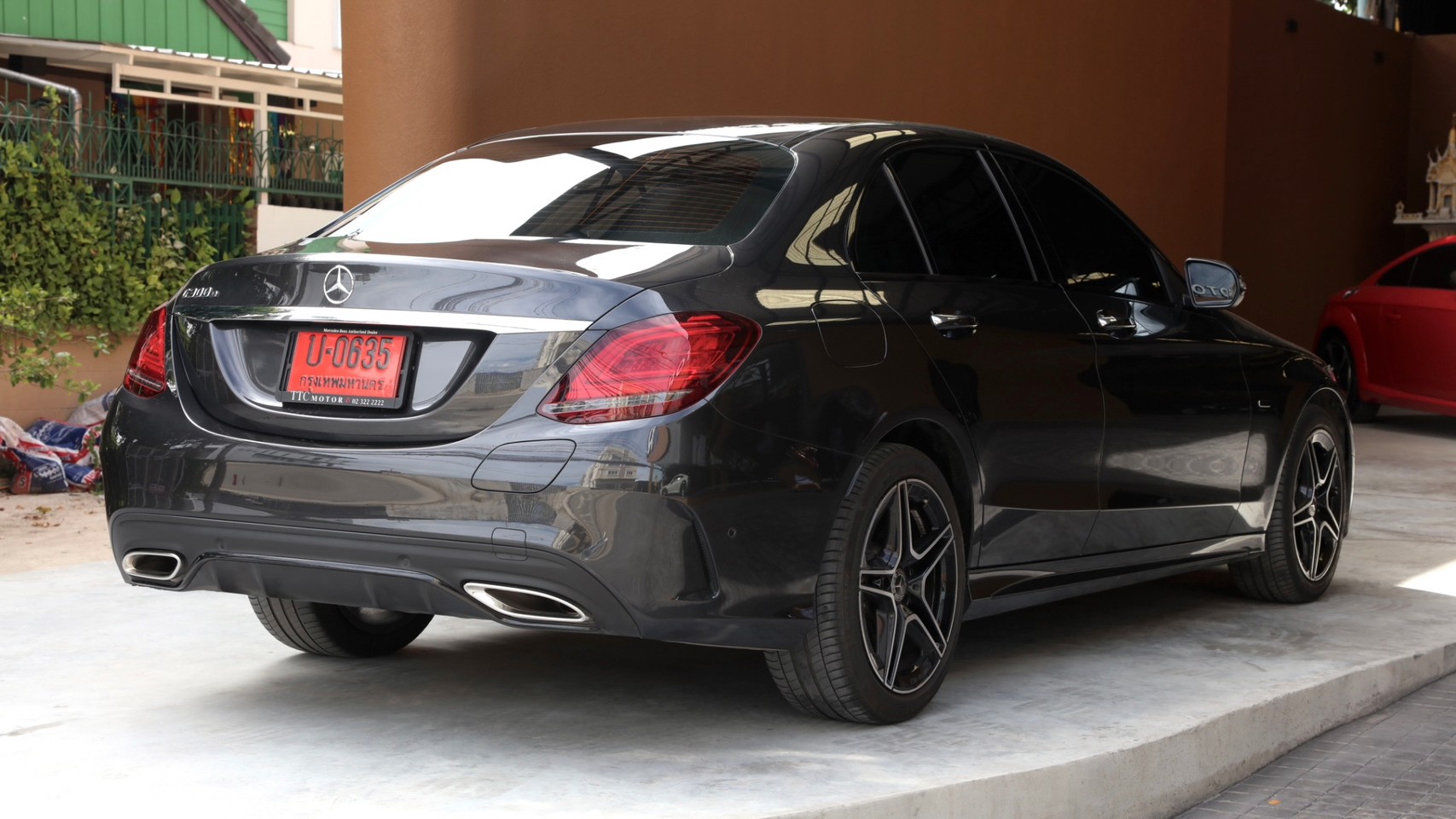 2022 Mercedes-Benz C-Class W205 C300 สีดำ