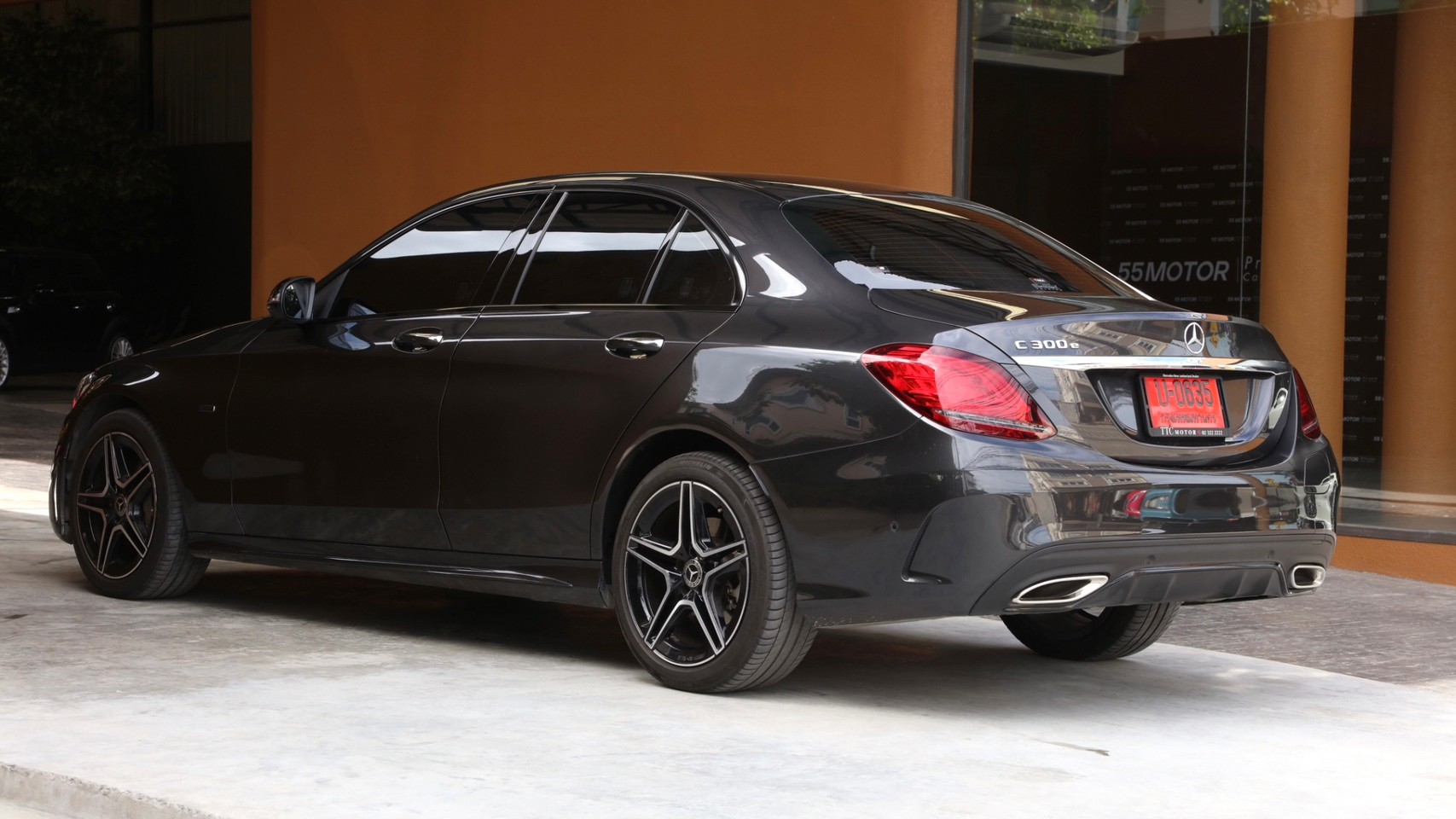 2022 Mercedes-Benz C-Class W205 C300 สีดำ