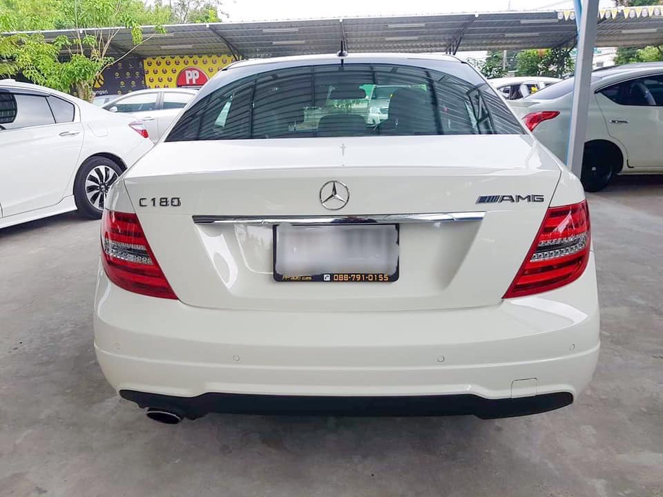 Mercedes-Benz C-Class W204 C180 ปี 2013 สีขาว (รูปที่ 5)
