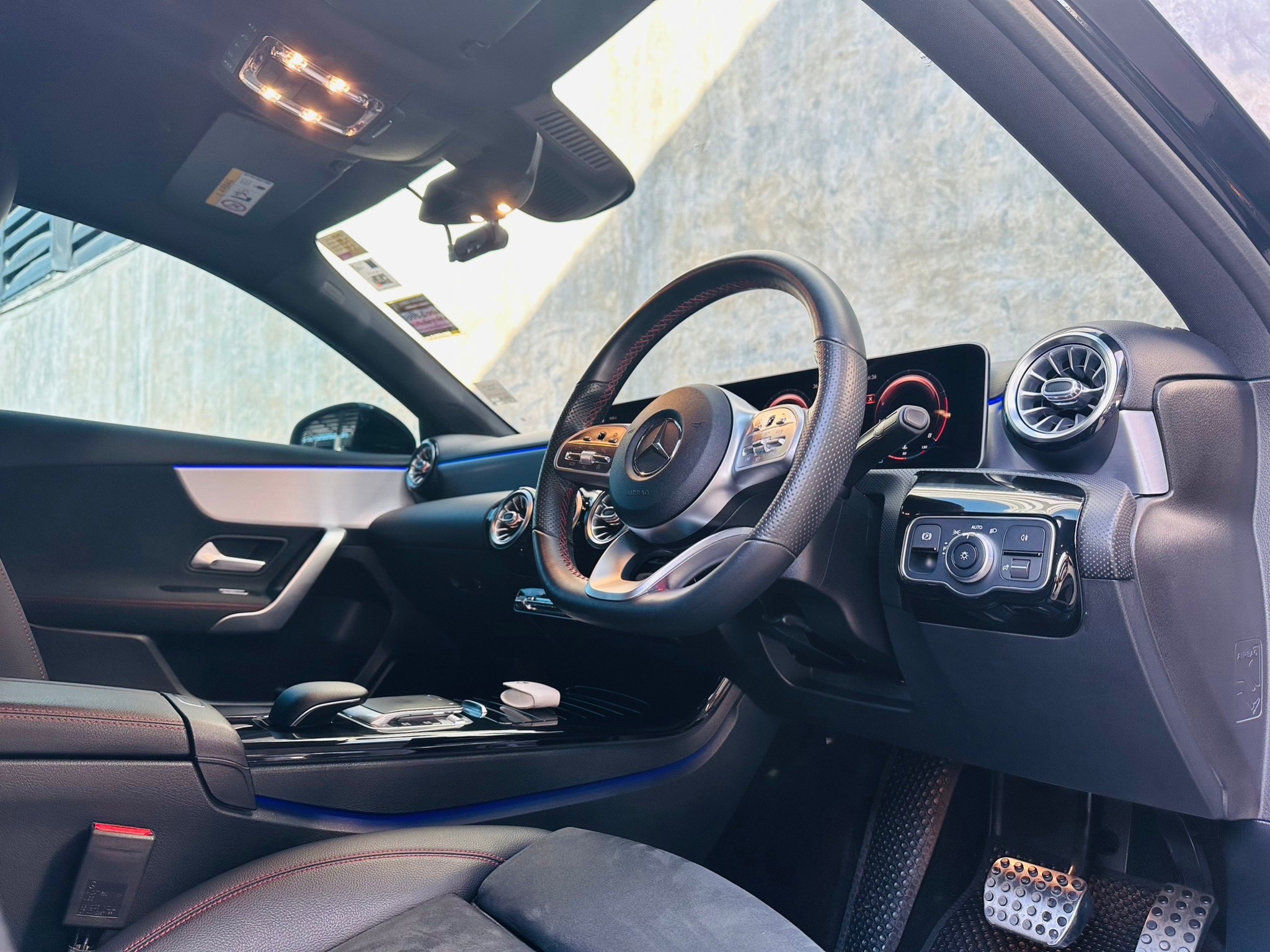 2019 Mercedes-Benz A-Class W169 A200 สีดำ (รูปที่ 8)