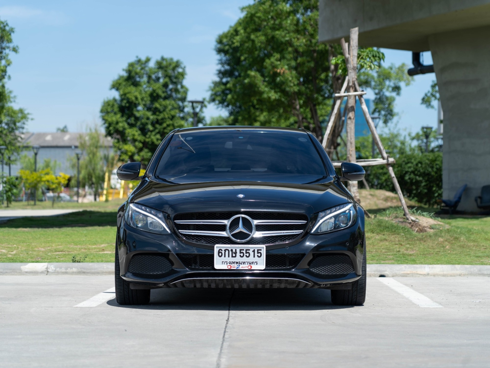 2017 Mercedes-Benz C-Class W206 C350e AMG สีดำ