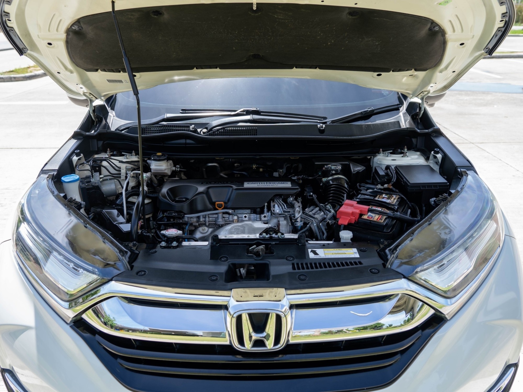 2018 Honda CR-V สีขาว (รูปที่ 8)