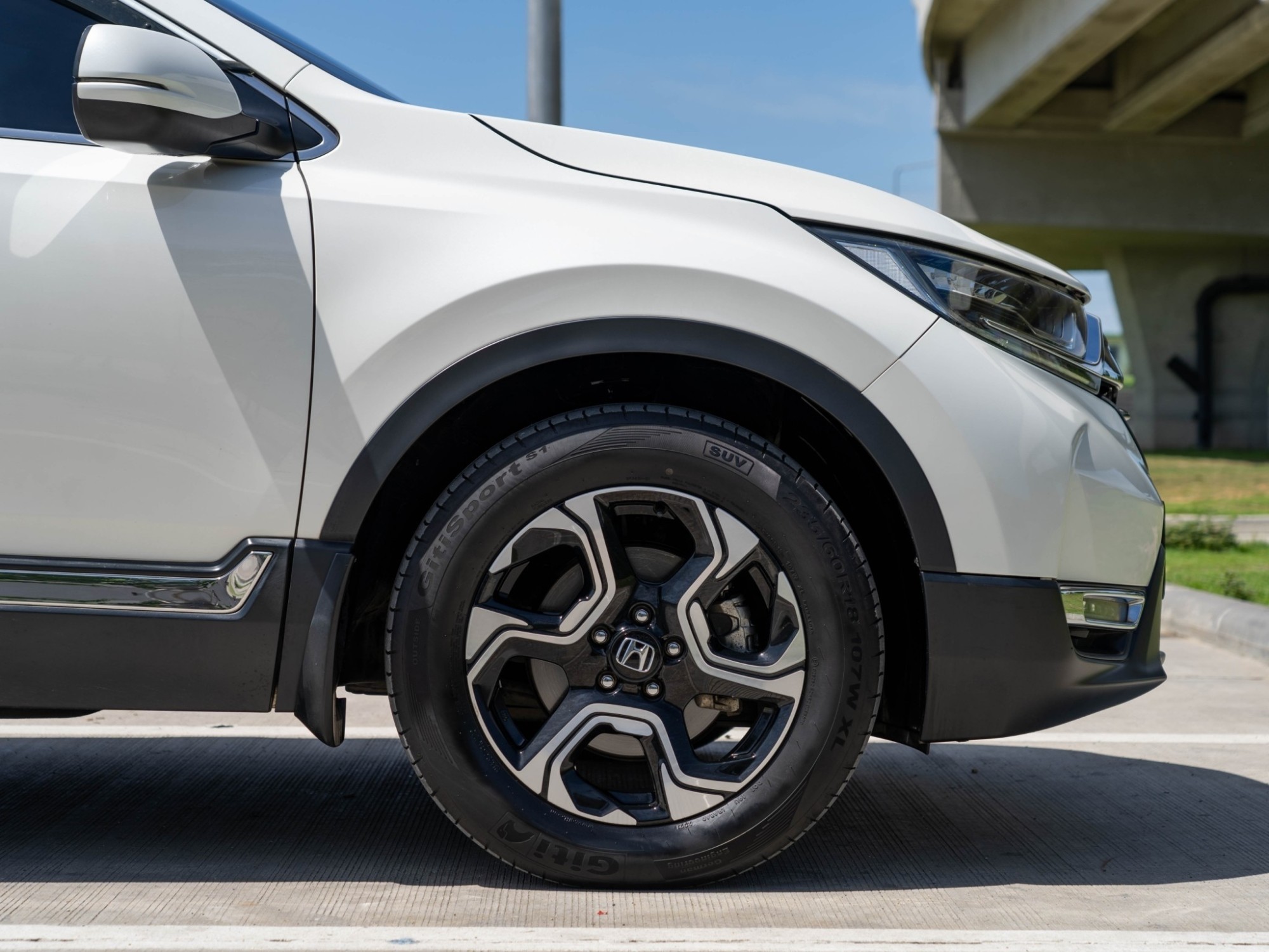 2018 Honda CR-V สีขาว