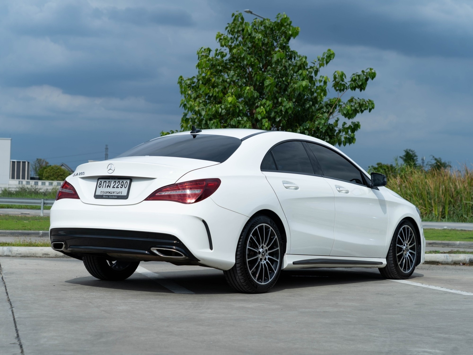 2018 Mercedes-Benz CLA-Class C118 CLA250 สีขาว (รูปที่ 15)