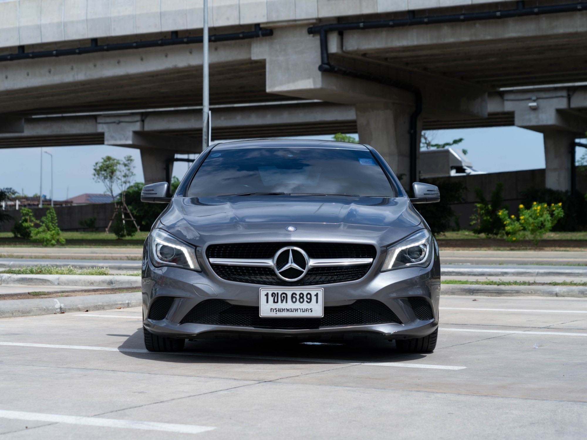 2017 Mercedes-Benz C-Class W205 C200 สีเทา (รูปที่ 14)