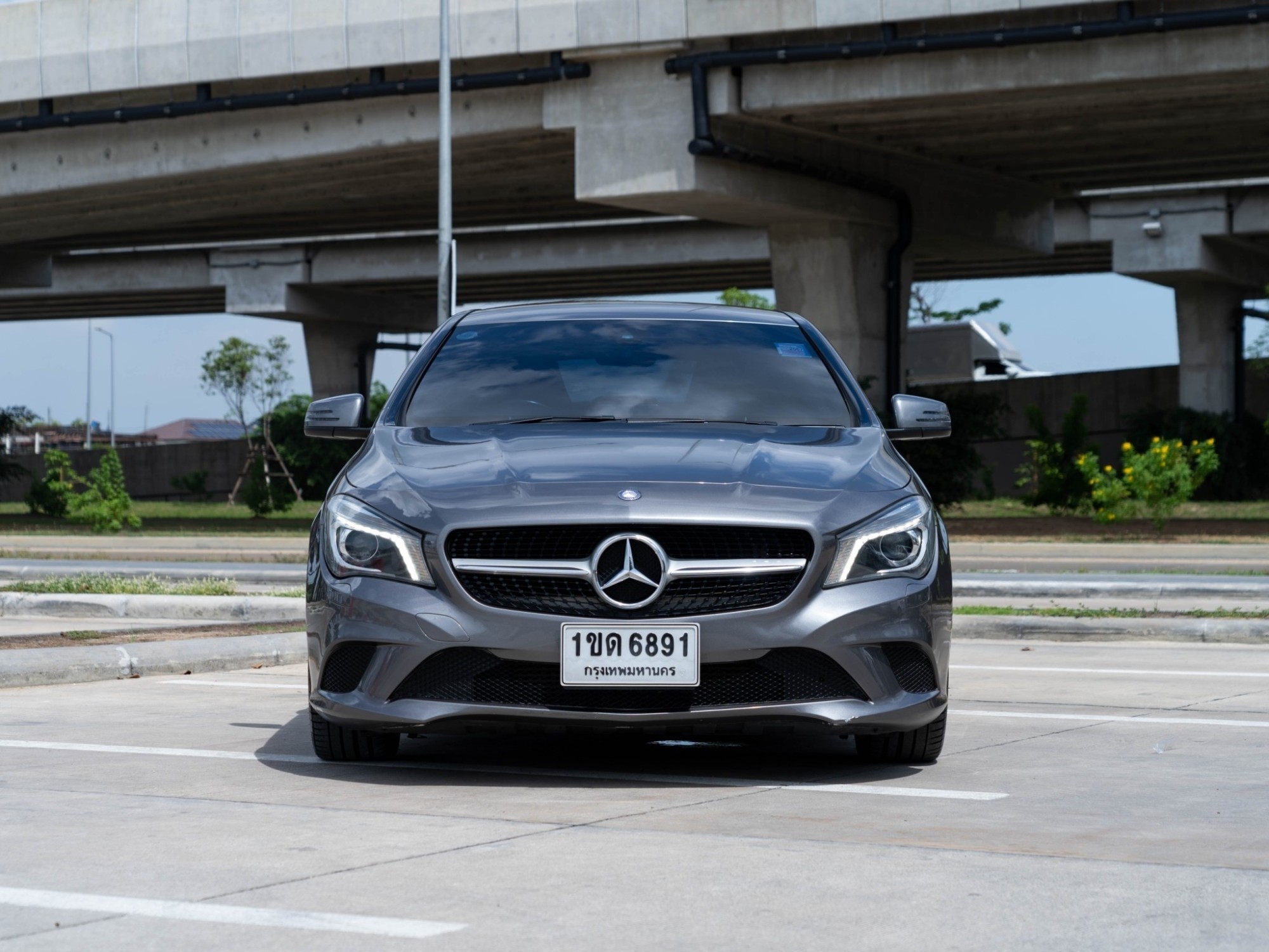 2017 Mercedes-Benz C-Class W205 C200 สีเทา